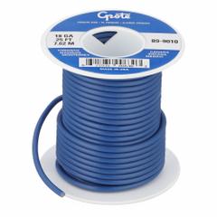 GROTE Primary Automotive Wire: GPT, 25 ft, 1 Conductor, 18 AWG, Blue, 60 V Volt (MPN 89-9010). Key specifications — Brand: GROTE.