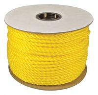 APPROVED VENDOR General Purpose Utility Rope: Twisted, 3/8 in Dia, 425 lb Working Load Limit, Yellow (MPN 300120-00600-111). Key specifications — Brand: APPROVED VENDOR; Rope Type: Dynamic.