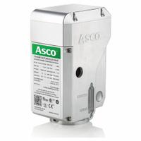 REDHAT Solenoid Valve: On/Off, 120V AC (MPN P159A120X1X13F0). Key specifications — Voltage: 120V AC; Brand: REDHAT; Compatible Series: ASCO Series V710; Control Signal: On/Off; Includes: Damper Shaft with Arm; NEMA Rating: 1.