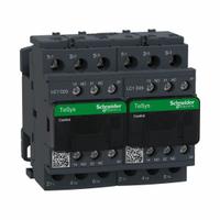 SCHNEIDER IEC Magnetic Contactor: Reversing, 3 Poles, 3NO Contacts, 25 A, 120V AC Coil (MPN LC2D25G7). Key specifications — Brand: SCHNEIDER; Integrated Surge Suppression: No.
