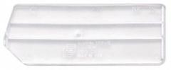 QUANTUM STORAGE SYSTEMS Bin Divider: 6 in x 2 in, Not Electrostatic Discharge Conductive, Clear (MPN DUS220CL). Key specifications — Compatible Manufacturer Model Number: QUS220; Brand: QUANTUM STORAGE SYSTEMS.
