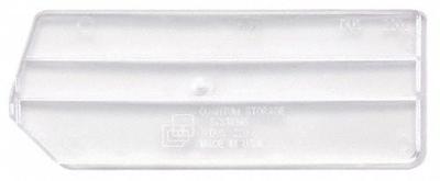 QUANTUM STORAGE SYSTEMS Bin Divider: 6 in x 2 in, Not Electrostatic Discharge Conductive - Hanging & Stacking Bin Dividers