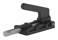 DE-STA-CO Straight-Line Action Clamp: Flange Base Mounting, Std Horizontal Handle, 0.98 in Arm Lg (MPN 95030). Key specifications — attr668705: M6; attr668707: 205203-M; attr668201: DE-STA-CO.