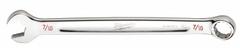 MILWAUKEE Combination Wrench: Chrome Vanadium Steel, Chrome, 7/16 in Head Size, 6 1/2 in Overall Lg (MPN 45-96-9414). Key specifications — attr309539: 7/16 in; attr309567: Yes; attr324930: MILWAUKEE.