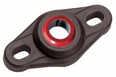 IGUS 2 Bolt Flange Bearing: 2 Bolt, 1/4 in Bore, 1 21/64 in Overall Lg, 5/8 in Overall Ht, Polymer (MPN EFOI-04 R). Key specifications — Brand: IGUS.