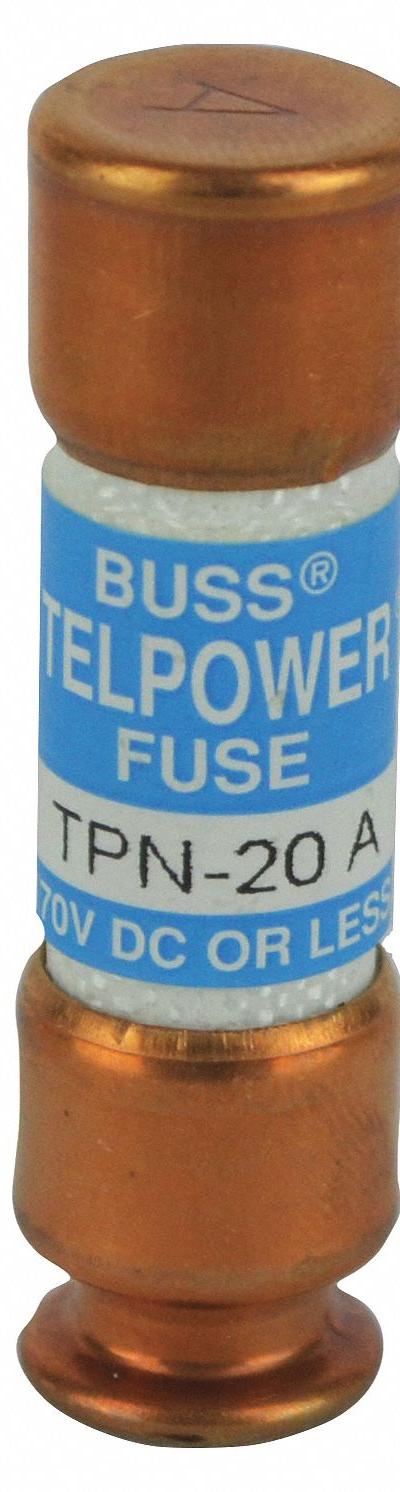 BUSSMANN Telecom Protection Fuse: TPN Series - Fast-Acting Cylindrical Fuses