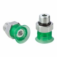 SCHMALZ Vacuum Pad Assembly: G1/8 in, 23.3 mm Pad Dia, Elastodur ED, Green, 17 mm Pad Ht, 65 A, SPF (MPN 10.01.01.13240). Key specifications — attr1019194: 10.01.01.13240; attr1019196: SCHMALZ; attr1019197: 65 A.