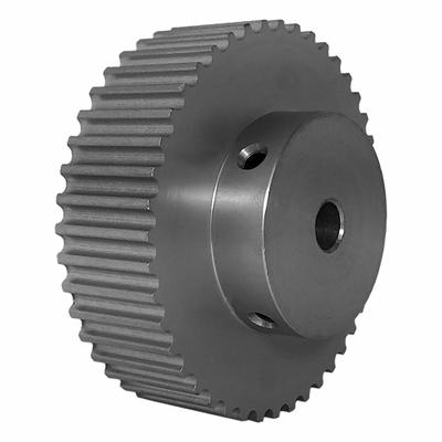 Dayton Timing Pulley: Modified Curvilinear, Fixed, For GT Timing Belt Section - GT Section Fixed-Bore Timing Pulleys with Hub