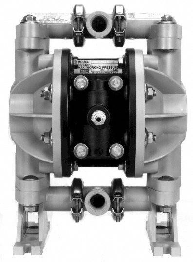 ARO Diaphragm Pump: Acetal Body, 1/2 in, NPT Connection, 13 gpm, 250 ft Max. Head - Acetal Housing AODD Pumps