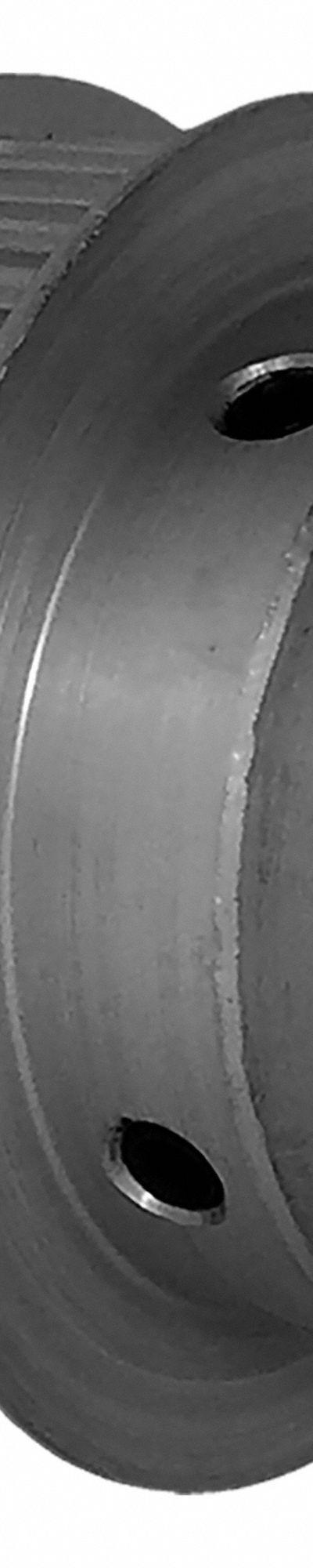 DAYTON Timing Pulley: Curvilinear - HTD Section Fixed-Bore Timing Pulleys with Hub