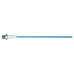 Cordset: M12 Male Straight X Bare Wire, 5 Pins, Pastel Blue, TPE-S, 3 m Cable Lg, 22 AWG Wire Size (MPN 7024-12041-3390300). Key specifications — Cable Jacket Color: Pastel Blue; End 1 Gender: Male; End 1 Mounting Orientation: Straight; End 2 Connection Type: Bare Wire; IP Rating: IP68; Brand: MURRELEKTRONIK; Wire Size: 22 AWG; Cable Jacket Material: TPE-S.