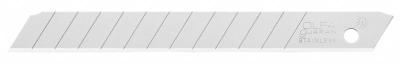OLFA Snap-Off Blade: 3 3/8 in Blade Lg, 3/8 in Blade Wd, 0.02 in Blade Thick - Straight-Edge Standard-Tip Replacement Snap-Off Blades
