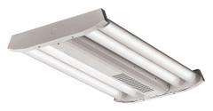 LITHONIA LIGHTING LED High Bay: 25 5/8 in Lg, 24,490 lm, 4000K, 12 ft – 30 ft Mounting Ht, 147 W (MPN IBG 24L MVOLT). Key specifications — attr1260469: 120 to 277V AC; attr1260477: (6) Lamp T5HO; attr1260467: LITHONIA LIGHTING; attr1260503: 4000K.