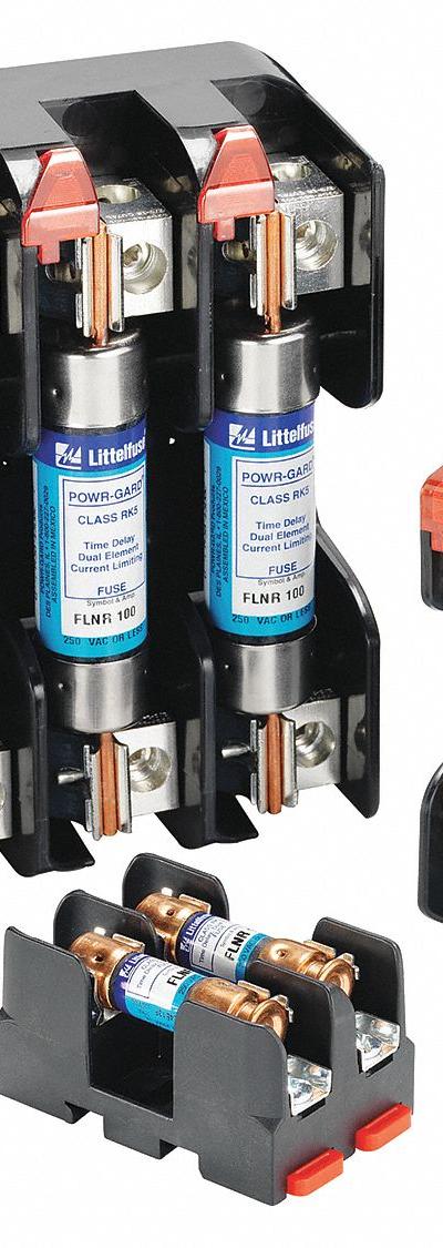 LITTELFUSE Fuse Block: Open Block Design - Fuse Blocks for UL Class RK1 & RK5 Fuses