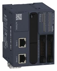 SCHNEIDER ELECTRIC PLC: (16) Discrete/(2) Analog, (16) Transistor, 24V AC : 24V DC (MPN TM221M32TK). Key specifications — attr211240: SCHNEIDER; attr1072668: Clock Included; attr1075941: (16) Discrete; attr1075943: (16) Transistor.