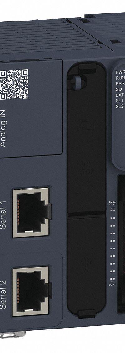 SCHNEIDER ELECTRIC PLC: (16) Discrete/(2) Analog, (16) Transistor - Schneider Modicon Series PLCs