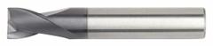 WIDIA HANITA Square End Mill: Carbide, TiAlN Coated, 2 Flute, 9/16" Mill Dia, 3/4" LOC, 3" OAL (MPN I2S0562W075R)