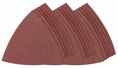 DREMEL Sanding Sheet Set: 3 3/16 in Wd, 60_120_240 Grit, 18 Sheets - Sanding Sheet Sets