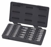 GEARWRENCH Socket Bit Sets: 1/4 in, 3/8 in Drive Size, 1/16 in to T55 Tip Size Range, Fixed Insert (MPN 890040). Key specifications — attr1216280: Fixed Insert; attr1216283: GEARWRENCH; attr1225718: 1/16 in to T55; attr1227491: 1/4 in, 3/8 in.