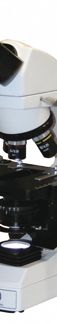 LW SCIENTIFIC Lab Microscope: Compound, Binocular, 40X to 1000X, 18 mm Optical Field of View, Std (MPN i4M-BN4A-iPL3). Key specifications — Stand Type: Standard; Base Dimensions: 7-3/4 in x 10-3/4 in; Brand: LW SCIENTIFIC; Eyepiece Protractor: No; Maximum Magnification Capability: 1000X; Optical Magnification: 40X to 1000X; Working Distance: 0.3 mm to 20 mm.