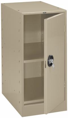 TENNSCO Cabinet Pedestal: Cabinet, Steel, 15 in Overall Wd, 24 in Overall Dp, Beige, 15 in x 24 in (MPN MS-1524 SAND). Key specifications — Material: Steel; Brand: TENNSCO.