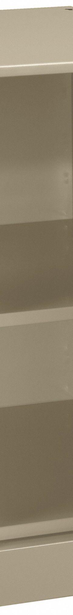 TENNSCO Cabinet Pedestal: Cabinet, Steel, 15 in Overall Wd, 24 in Overall Dp, Beige, 15 in x 24 in (MPN MS-1524 SAND). Key specifications — Material: Steel; Brand: TENNSCO.