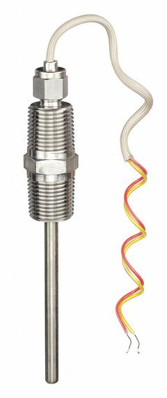 DIGI-STEM Thermocouple Probe: -109°F to 900°F /-78°C to 482°C, ±1.1°C @ 277°C/±2°F @ 530°F, Type K (MPN DSTPA1223204). Key specifications — Accuracy: ±2 °F @ 530 °F; Brand: DIGI-STEM.