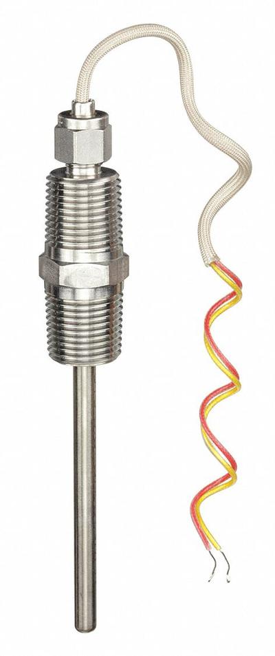DIGI-STEM Thermocouple Probe: -109°F to 900°F /-78°C to 482°C, ±1.1°C @ 277°C/±2°F @ 530°F - Thermocouples with Lead Wires