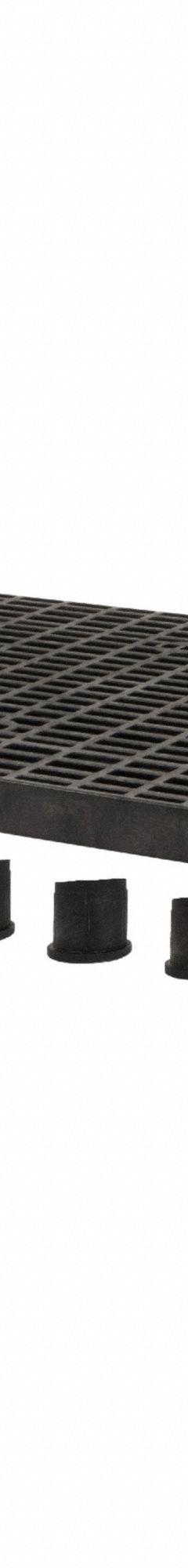ADD-A-LEVEL Work Platform Base: 66 in Overall Lg, 36 in Overall Wd, 2.9 in Overall Ht, HDPE (MPN A6636B). Key specifications — Color: Black; Stacking: Stackable; Compatible with Grainger Part Number: 459W29; Compatible with Manufacturer Model Number: M35780; Included Components : Rubber Feet; Material: HDPE; Tread Type: Antifatigue Mat; Brand: ADD-A-LEVEL.