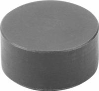 KIPP Rear-Mount Insert w/Flat Face: 16 mm Dia, M6, 12 mm Ht, Smooth (MPN K0385.16128). Key specifications — Brand: KIPP.