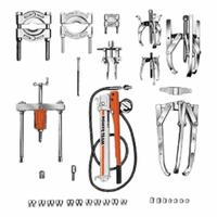 POWER TEAM Hydraulic Ram Pullers: 17 ton Capacity with Attachments, 2 in Stroke Lg (MPN IPS17H). Key specifications — attr98874: POWER TEAM; attr96739: Pump; attr1177737: Hand Pump.