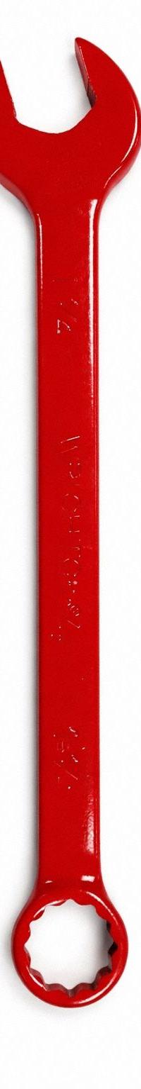 WRIGHT TOOL Combination Wrench: Alloy Steel, Epoxy Red Paint, 15/16 in Head Size, Std (MPN 31130R). Key specifications — attr309539: 15/16 in; attr309567: Yes; attr324930: WRIGHT TOOL.