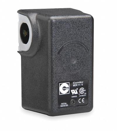 CONDOR USA, INC Pressure Switch: Std, 25 psi – 160 psi, 1/4" NPT - General Purpose Air Compressor Switches