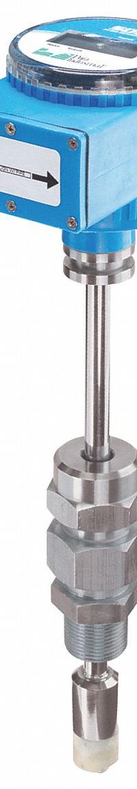 IMPELLER Electronic Flowmeter: Flow Sensor, Water, Paddlewheel, Stainless Steel, 36 in Insertion (MPN 8SDI0D2N11-0200). Key specifications — Brand: IMPELLER; Display Type: Digital; Seal Material: Viton; Unit Of Measure: Gallons; Accuracy: +/-1%; Max. Voltage: 35V DC; Mounting Orientation: Horizontal; Output Type: 4-20 mA.
