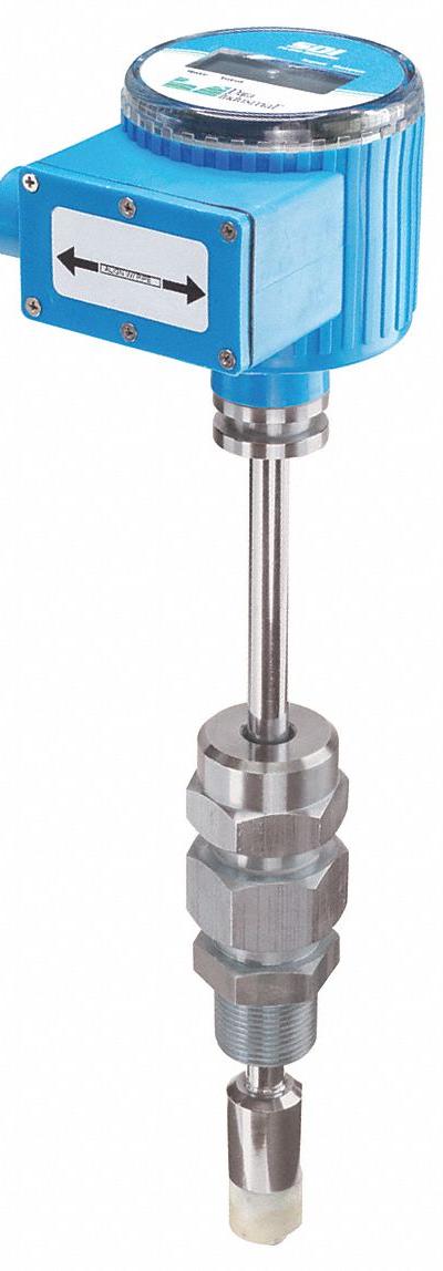 IMPELLER Electronic Flowmeter: Flow Sensor - Insertion-Style Paddlewheel Flowmeters w/ Remote Output for Water