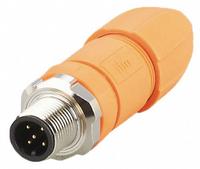 IFM M12 Circular Connector: A Coded, 5 Pin, M12 Male Thread, IP65/IP67/IP68/IP69K, Screw Terminals (MPN EVC816). Key specifications — Connector Body Type: Pin; Coding: A; Brand: IFM; Voltage Rating: 60V DC; Thread Size: M12; Mounting Type: Front Mounting; Mounting Style: Male Thread; IP Rating: IP65.
