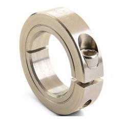 RULAND MANUFACTURING Shaft Collar: 1-Piece, Inch, Round, Clamp-On, 9/16 in Bore Dia, Stainless Steel (MPN CL-9-ST). Key specifications — attr85402: RULAND MANUFACTURING; attr666006: Inch.