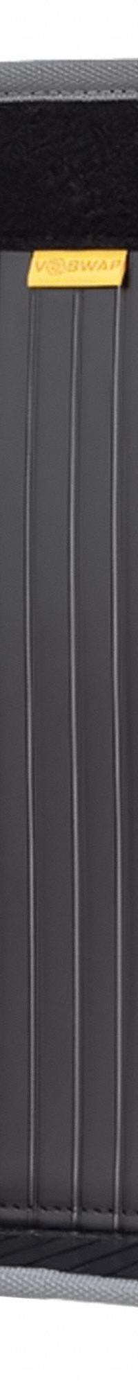 VETO PRO PAC Tool Bag Panel: 11 in W 10 1/2 in H, PVC, Black, PVC (MPN Tech MC Blackout Bulk Storage Panel). Key specifications — attr1116417: V-SWAP™ System Enables Quick Customization; attr1116432: VETO PRO PAC; attr1186530: 843GT8; attr1116408: Black.