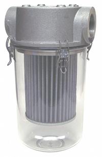SOLBERG T-Style Inlet Vacuum Filter: 5 micron Rating, 99% Efficiency, 9 in Outside Dia, Carbon Steel (MPN ST-851/1-250C). Key specifications — attr101190: ST-851/1-250C; attr101197: 2EPR1; attr101198: VFD8; attr101207: Carbon Steel; attr101193: SOLBERG.