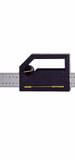 SUMNER Mul-T-Square: 29 in x 9 in, Anti-Rust, Unfinished, Aluminum, Printed Graduation Mark, SAE (MPN 790030). Key specifications — attr936133: Printed; attr936134: 1/8 in; attr934763: SUMNER; attr984589: Inch; attr984960: Aluminum.