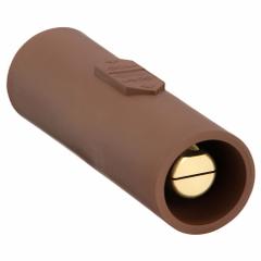 Gender Reversing Connector: Male-Male, Brown, 600V AC/600V DC, 400 A, 16 Series (MPN HBLDMBN). Key specifications — Brand: HUBBELL.
