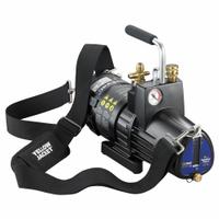 YELLOW JACKET Vacuum Pump: 6 cfm, 15 micron Ultimate Vacuum, 120V AC, A2L Compatible, Male, Flare (MPN 93760). Key specifications — Plug Configuration: 5-15P; Brand: YELLOW JACKET; Number of Stages: Two-Stage; Product Type: Vacuum Pump.