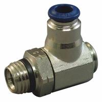 AIGNEP USA Universal Flow Control: Elbow Fitting, Screwdriver Slot, 3/8 in Valve Body Size (MPN 88973-06-06). Key specifications — attr947203: Stainless Steel; attr947205: AIGNEP USA.