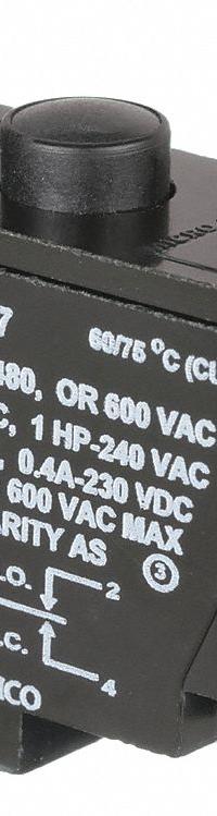 HONEYWELL Snap Action Switch: Plunger Actuator, 1NO/1NC, Screw (MPN 3MN1). Key specifications — AC Contact Rating: 15 A @ 480 V; Electrical Connection: Screw; Series: 3MN; Brand: HONEYWELL.