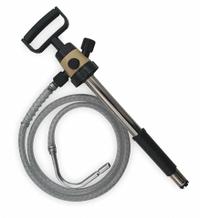 OILSAFE Hand Pump: Piston Action, Pump with Hose, Nozzle & Spout, ABS/Stainless Steel Housing, 5 ft (MPN 102300). Key specifications — Brand: OILSAFE; Housing Material: ABS/Stainless Steel; Maximum Flow Rate: 12 oz per stroke; Suction Tube Material: SS; Seal Material: Viton.