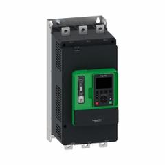 SCHNEIDER Soft Start: 208-690V AC, 250 A Output Current, With Bypass, IP00, 60/50 Hz, Three Phase (MPN ATS490C25Y). Key specifications — Control Voltage: 110-230V AC; Manufacturer Part Number: ATS490C25Y.