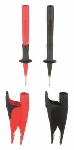 FLUKE Test Lead Kit: CAT III 1000V/CAT IV 600V, Alligator Clip/Std Probe, 1,000 V Max Volt (MPN Fluke-T5-KIT). Key specifications — Brand: FLUKE.