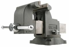 WILTON Combination Vise: Std Duty, Enclosed, 8 in Jaw Face Wd, 8 in Max Jaw Opening, 4 in Throat Dp (MPN WS8). Key specifications — attr663938: WILTON; attr669110: Hardened Steel.