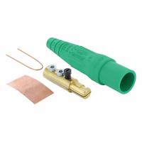 Single Pole Inline: Male, Green, 600V AC/600V DC, 300 A, Double Set Screw Termination, 16 Series (MPN 16D22-UG). Key specifications — Gender: Male; Series: 16; Brand: LEVITON.