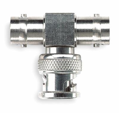 POMONA Adapter: Not Panel Mounted, T-Inline Adapter, Not Stackable - BNC x BNC Adapters